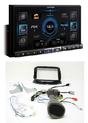 Alpine ILX-705D-940AR Autoradio 2 DIN Alpine specifico per Alfa Romeo Giulietta dal 2014 in poi UART - TechSoundSystem.com