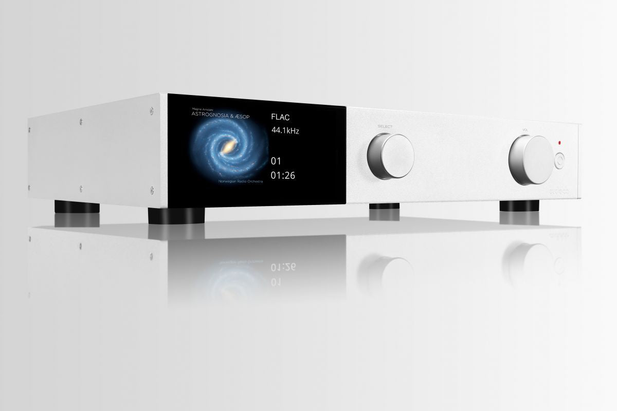 Audiolab 9000N SILVER Streamer di rete wi-fi con piattaforma di streaming Lumin DAC ESS Sabre ES9038Pro 32bit - TechSoundSystem.com