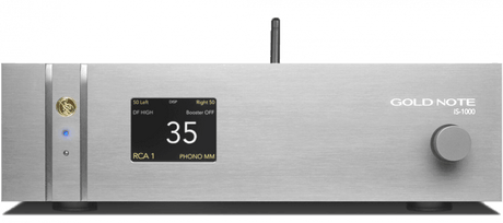 Gold Note IS-1000 Super Amplificatore Integrato Hi-End con DAC PCM-1792A, Streamer di rete Wi-Fi e LAN 192kHz/24bit - TechSoundSystem.com