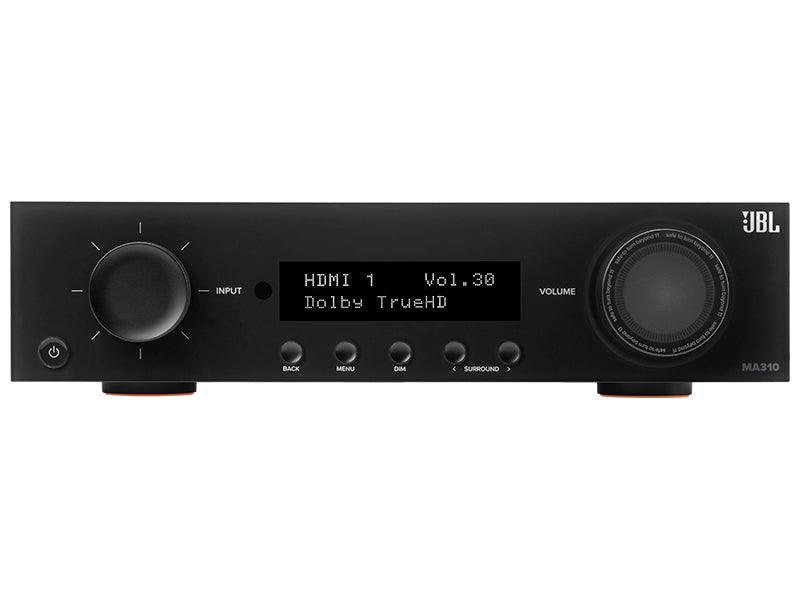 JBL MA310 BLACK Amplificatore A/V multicanale 5.2. Potenza 5x60W su 8ohm in classe D - TechSoundSystem.com