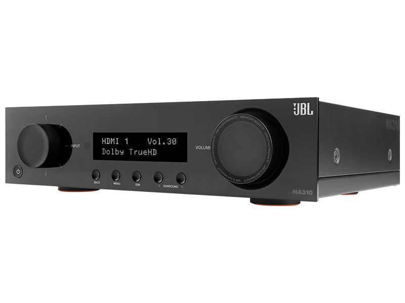 JBL MA310 BLACK Amplificatore A/V multicanale 5.2. Potenza 5x60W su 8ohm in classe D - TechSoundSystem.com