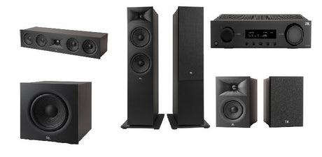 JBL Stage 2 Kit 5.1 : Ampli JBL MA510 + 240B Surround + 260F Frontali + 245C Centrale + 200P Subwoofer - TechSoundSystem.com