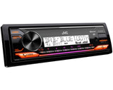 JVC KD-X38MDBT Digital Media Receiver con DAB+ / USB / AUX input / FLAC / Equalizzatore 13 bande. Sorgente ad uso marino - TechSoundSystem.com