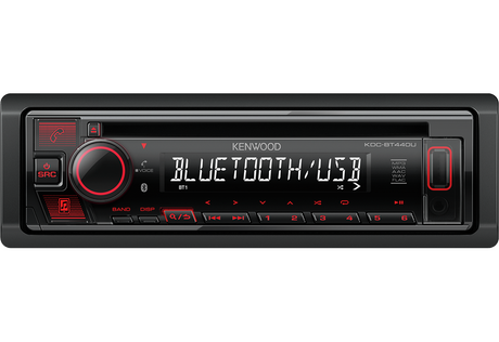 Kenwood KDC-BT440U autoradio 1 din CD / USB con Bluetooth e Spotify - TechSoundSystem.com