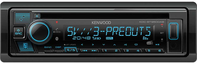 Kenwood KDC-BT950DAB autoradio 1-DIN con DAB+ / CD / Bluetooth / USB / Spotify / smartphone Android / iPhone - TechSoundSystem.com