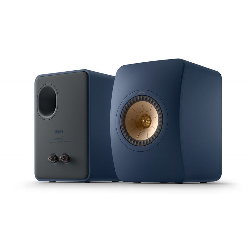 KEF LS50 Meta diffusori HiFi da scaffale Blu Reale (Special Edition) Uni-Q con MAT (COPPIA) - TechSoundSystem.com