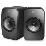 KEF LSX wireless BLACK sistema altoparlanti attivi hifi multiroom bluetooth e wifi - TechSoundSystem.com