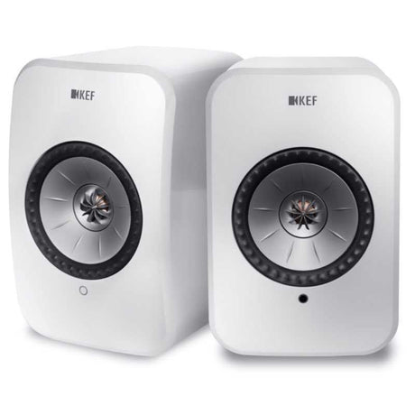 KEF LSX wireless WHITE sistema altoparlanti attivi hifi multiroom bluetooth e wifi - TechSoundSystem.com