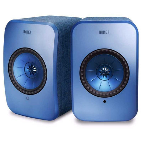 KEF LSX wireless BLUE sistema altoparlanti attivi hifi multiroom bluetooth e wifi - TechSoundSystem.com