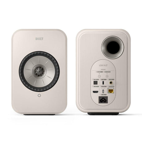 KEF LSX II LT WHITE Sistema HiFi Attivo WiFi HDMI Bluetooth (COPPIA) - TechSoundSystem.com