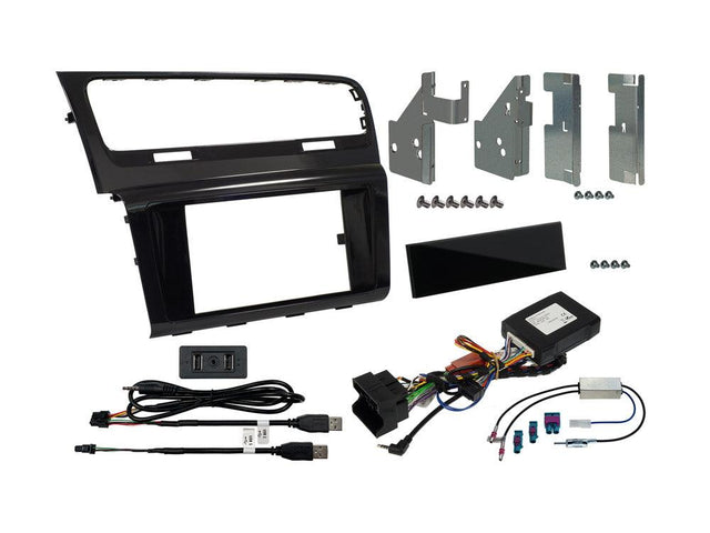 Alpine KIT-HALO-G7 Kit di installazione Alpine Halo9 e Halo11 per Golf VII con interfaccia CAN a UART - TechSoundSystem.com