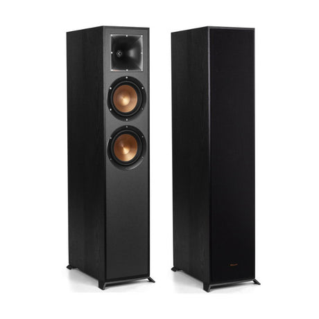 KLIPSCH R-620F BLACK coppia diffusori acustici HiFi 400W GAR. ITALIA - TechSoundSystem.com