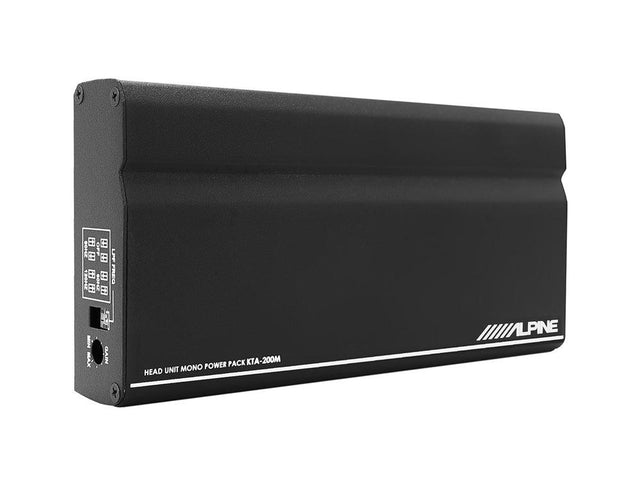 Alpine KTA-200M Amplificatore Power Pack Monofonico con funzione PowerStack - 1 x 400W @ 4 Ohms - TechSoundSystem.com