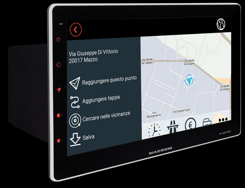 Macrom M-AN1000DAB *SCONFEZIONATA* autoradio 2 DIN 10,1" Android 10 e NETFLIX integrati