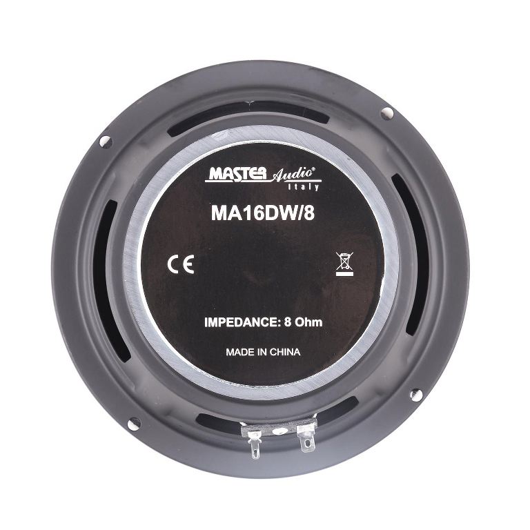 Master Audio MA16DW/8 woofer professionale 6.5" (165mm) da 150W 8ohm - TechSoundSystem.com