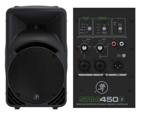 MACKIE SRM 450 V.3 CASSA ATTIVA 1000W - TechSoundSystem.com