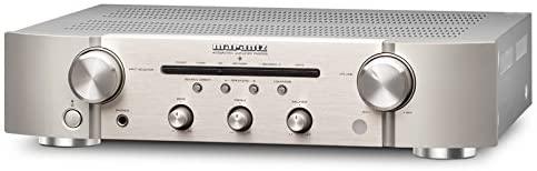 Marantz PM5005 Amplificatore Integrato Stereo Hi-Fi da 40W su 8, Silver Oro, entry level con ingressi digitali - TechSoundSystem.com