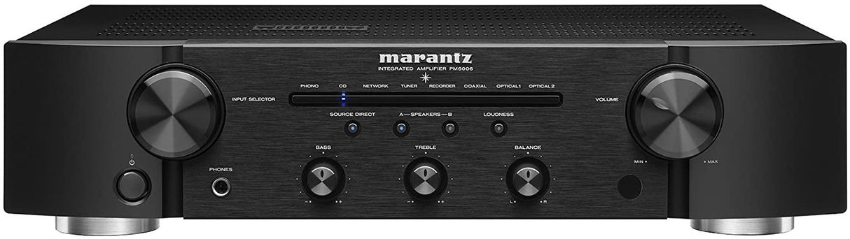 Marantz PM6006 amplificatore integrato stereo, Nero, audio 2x45Watt, Current Feedback - TechSoundSystem.com