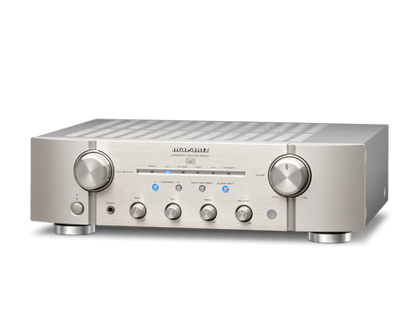 Marantz PM8006 amplificatore integrato, Silver oro, 2 x 70 Watt su 8 Ohm circuiti Current Feedback. - TechSoundSystem.com