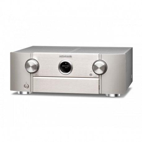 Marantz SR6015 SIlver-Gold Sintoamplificatore AV da 9 canali 185W 8K HDMI 2.1 - TechSoundSystem.com