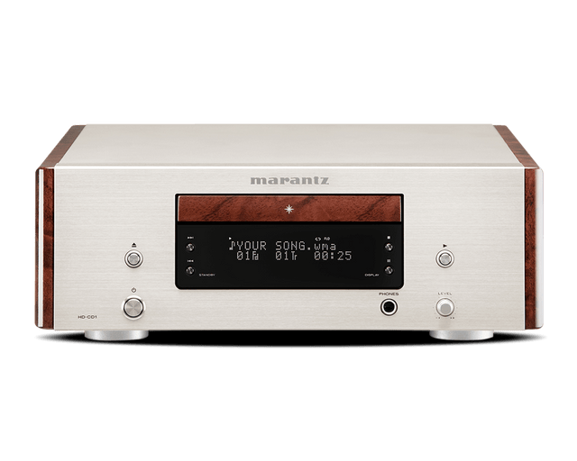 Marantz HD CD1 Lettore CD compatto, Silver Oro, Quick Replay - ECO friendly con moduli Marantz HDAM®-SA2 - TechSoundSystem.com