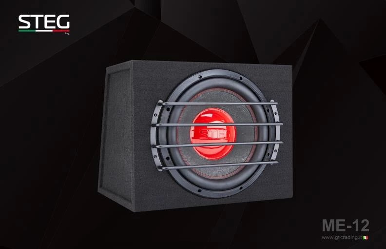 STEG ME12 subwoofer per auto 32mm da 12" e 150W RMS High End Alta Efficienza - TechSoundSystem.com