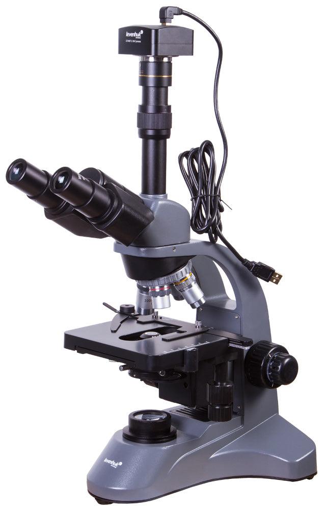 Microscopio trinoculare digitale Levenhuk D740T 5.1M - TechSoundSystem.com