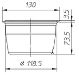 Ciare HM130 midrange con potenza di 150 W e 60 W RMS a 8 Ohm e diametro 5" - TechSoundSystem.com