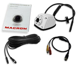 Macrom MRCM09WHQ Retrocamera per Camper con visione notturna assetto regolabile - TechSoundSystem.com