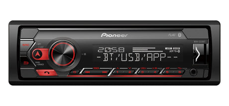 Pioneer MVH-S520BT autoradio 1 din con Bluetooth, Spotify Control, USB, AUX Pioneer Smart Sync App - TechSoundSystem.com