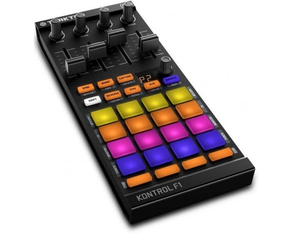 NATIVE INSTRUMENTS TRAKTOR KONTROL F1 CONTROLLER TRAKTOR PRO 2.5 STEMS READY - TechSoundSystem.com