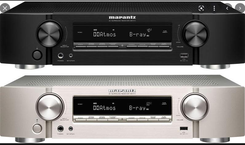 Marantz NR1711 Amplificatore AV 8K HDMI2.1 Ultra Slim • 7x 90 Watt (6 ohm, 1%) • WiFi 2.4 & 5.0 • Bluetooth - TechSoundSystem.com