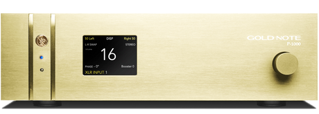 Gold Note P-1000 MKII Preamplificatore di linea in Classe A High-End con 6 stadi di guadagno - TechSoundSystem.com