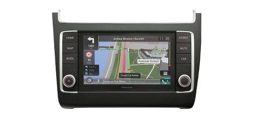 Pioneer AVIC-EVO1-PL2-VAL autoradio per Volkswagen Polo 6C finitura Satin Black - TechSoundSystem.com