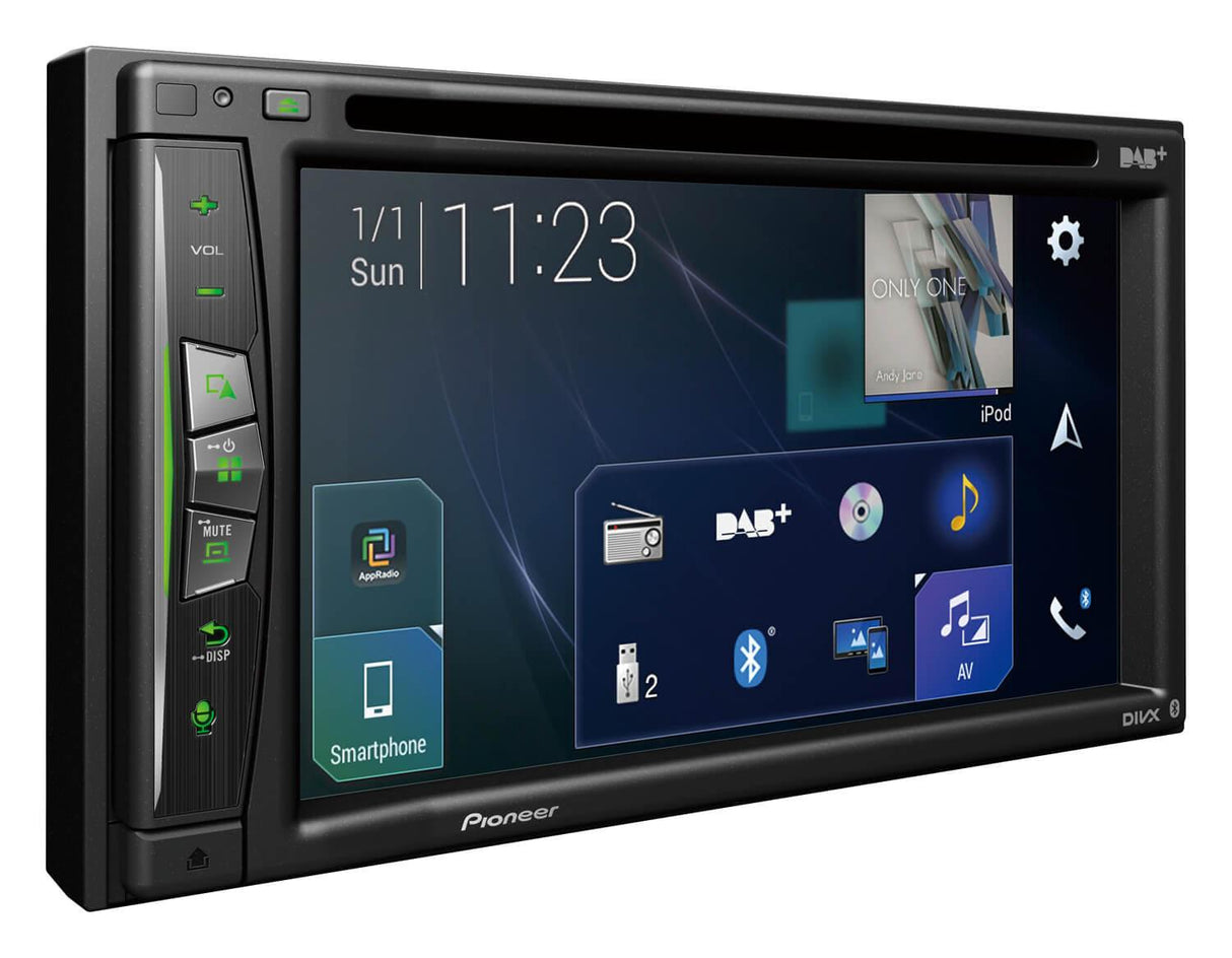 Pioneer AVIC-Z720DAB-C autoradio per camper 2 DIN con GPS e DAB+ - TechSoundSystem.com