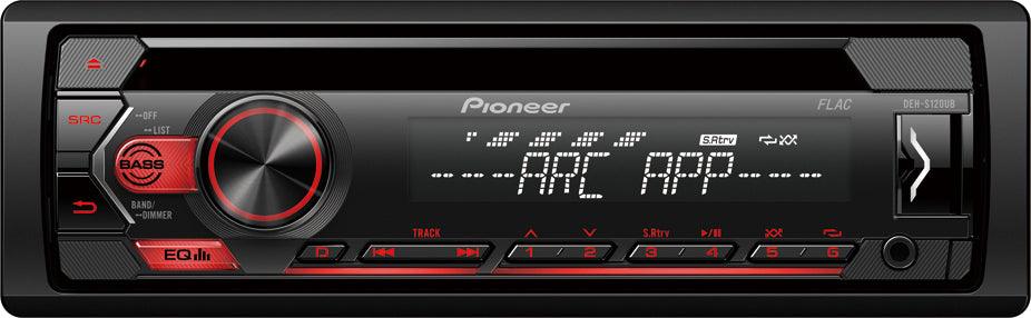 Pioneer DEH-S120UB autoradio con CD FM, USB, AUX, RCA - TechSoundSystem.com