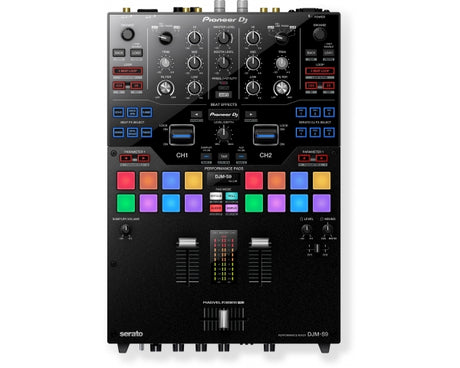 PIONEER DJM-S9 MIXER DIGITALE PER DJ 2 CANALI EFFETTI BEAT SERATO RELEASE FX ECHO CIRCUITI AUDIO DEL DJM2000