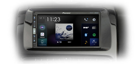 Pioneer SPH-EVO62DAB-CLIO autoradio 1 DIN 6,8" Renault Clio IV dal 2012 - TechSoundSystem.com