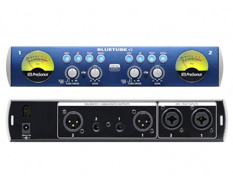 PRESONUS BLUETUBE DP V2 PREAMPLIFICATORE VALVOLARE PER MICROFONO E STRUMENTI