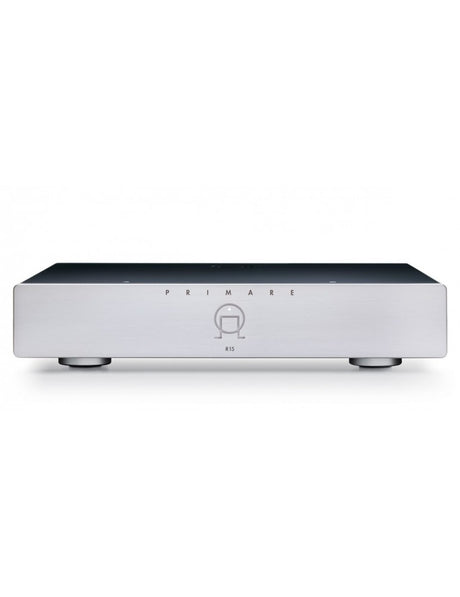 primare R15 titanio preamplificatore phono mm ed mc regolabile fronte