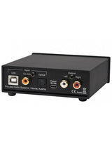 Pro-Ject PRE BOX S2 DIGITAL EDITION 2023 BLACK Preamplificatore stereo in classe A, circuito Sabre 9603Q - TechSoundSystem.com