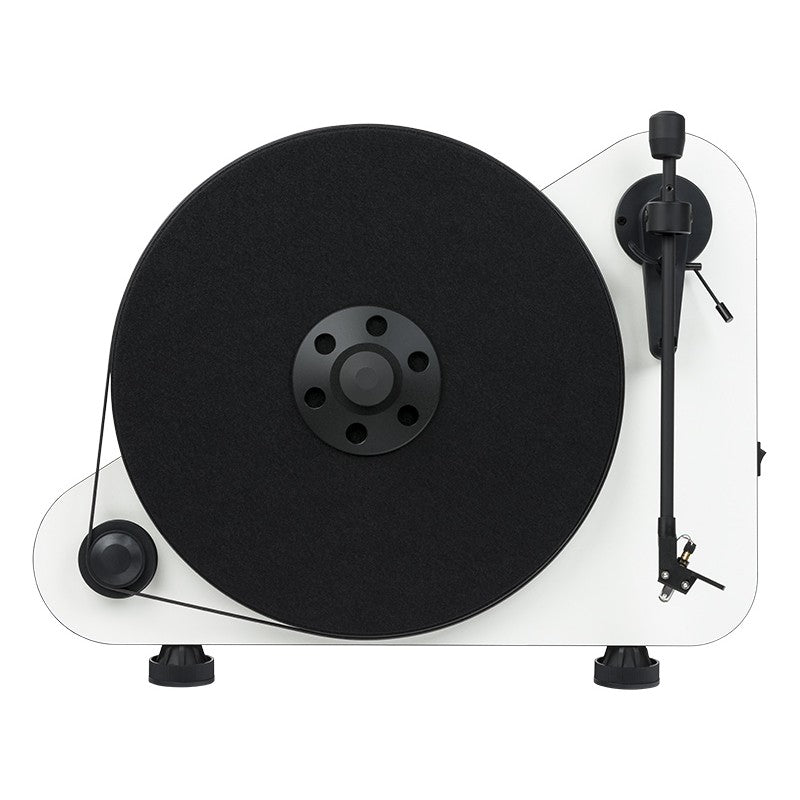 Pro-Ject VTE R Giradischi verticale BIANCO con braccio e testina Ortofon OM5E