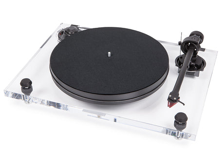 Pro-Ject 2-XPERIENCE PRIMARY (Acryl) Giradischi in acrilico trasparente braccio 9" in alluminio e testina Ortofon 2M-RED