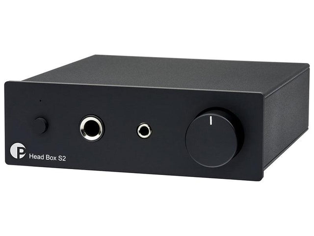 Pro-ject HEAD BOX S2 Nero Amplificatore per cuffia, Componenti selezionati e di basso rumore - TechSoundSystem.com