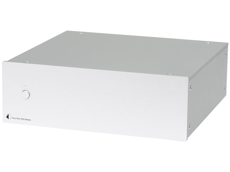 Pro-ject AMP BOX DS2 MONO Silver Finale di potenza mono digitale 1x120W su 8 ohm e 1x205W su 4 ohm - TechSoundSystem.com