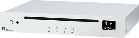 Pro-ject CD-BOX-S2 SILVER Lettore di CD Hi-Fi, CD-R, CD-RW e SACD Ibridi - TechSoundSystem.com