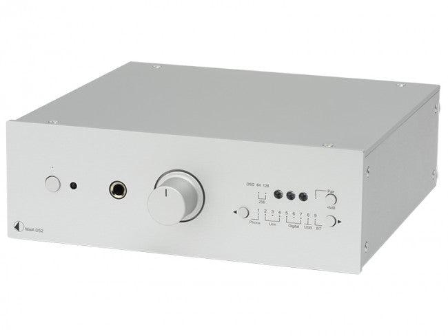 Pro-ject MAIA DS2 SILVER Amplificatore integrato stereo audiophile con DAC e Bluetooth AptX - TechSoundSystem.com