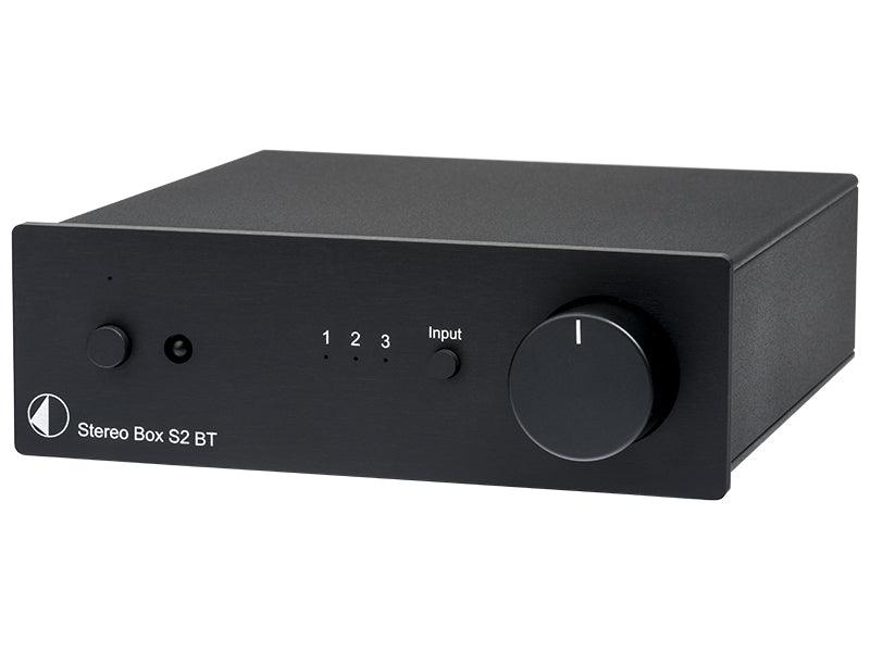 Pro-ject STEREO BOX S2 BT BLACK Amplificatore integrato stereo HI-FI con bluetooth - TechSoundSystem.com