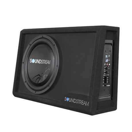 Soundstream modello PSB-12A amplificato in cassa con il subwoofer PSW-124 