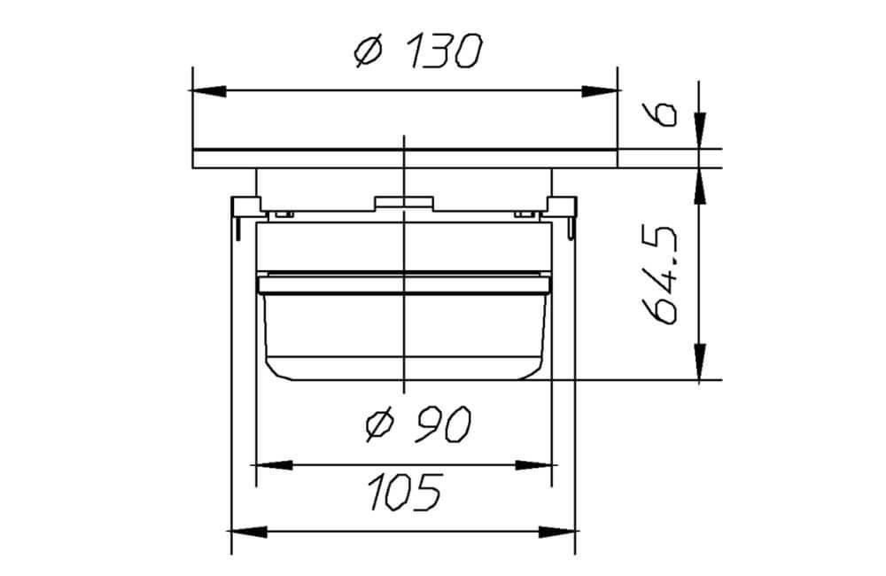 Ciare PT383 Dome Tweeter da 8 ohm, membrana in seta trattata, 300 W - TechSoundSystem.com